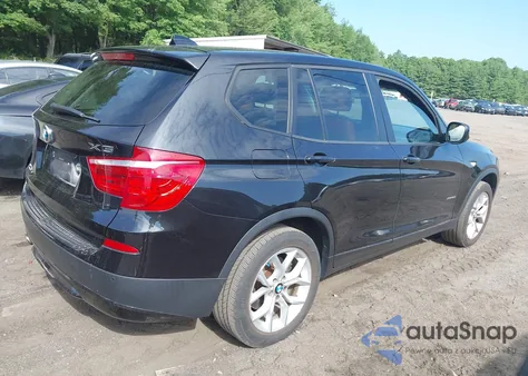 2014 BMW X3 xDrive35I z USA, uszkodzony, nr VIN 5UXWX7C56E0E82620
